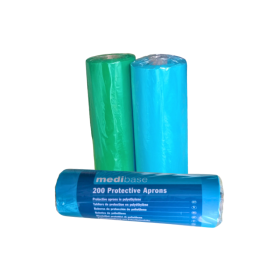 Babero de Polietileno Impermeable en rollo Medibase