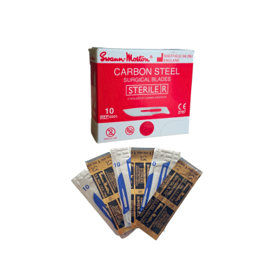 Hojas de Bisturí Estériles Desechables Swann-Morton (100 uds)