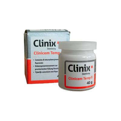 Cemento Clinicem Temp II Clinix Dentistry 40 gr