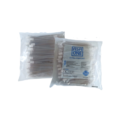 Eyectores de Saliva de Plástico Blando con Punta Extraíble 15,5 cm Total Comfort (100 uds)