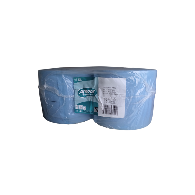 Bobina Industrial Gofrada Azul 2,4 kg Amoos (2 uds)