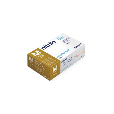 Guantes de Nitrilo Santex Azul Nitriflex Soft GD19  3 grs. (100 uds)