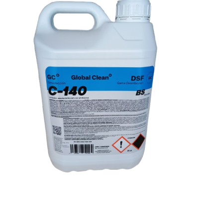 Desinfectante Multiusos Global Clean C-140 - Garrafa 5L