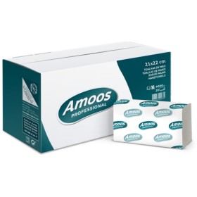 Toalla Secamanos Zig-Zag 2 Capas -Amoos- 4000 Unidades