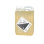 Desengrasante Industrial Biodegradable Optigrass Plus 5 kg - Vista trasera del envase con etiqueta de seguridad.