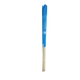Palo de aluminio plastificado azul de 140 cm.