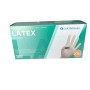 Caja de guantes de látex sin polvo natural Cuatrogasa talla XS (5-6) – 100 unidades.