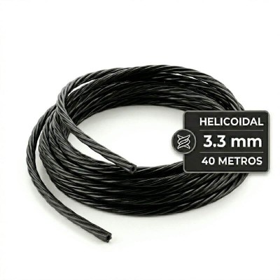 Hilo helecoidal para desbrozadora 3.3 mm blíster 40 m