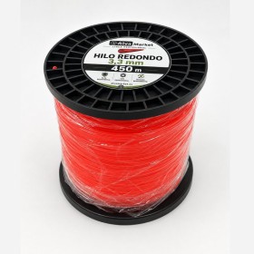 Hilo de Desbrozadora Redondo Naranja 3,3 mm – Línea Profesional Alva Market