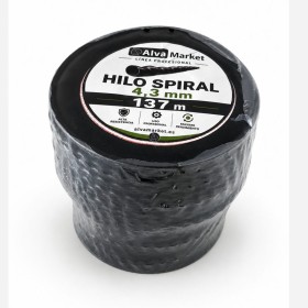 Hilo de Desbrozadora Spiral 4,3 mm – Bobina 137 m – Línea Profesional Alva Market