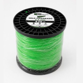 Hilo de Desbrozadora Cuadrado 3,3 mm – Bobina 430 m – Línea Profesional Alva Market